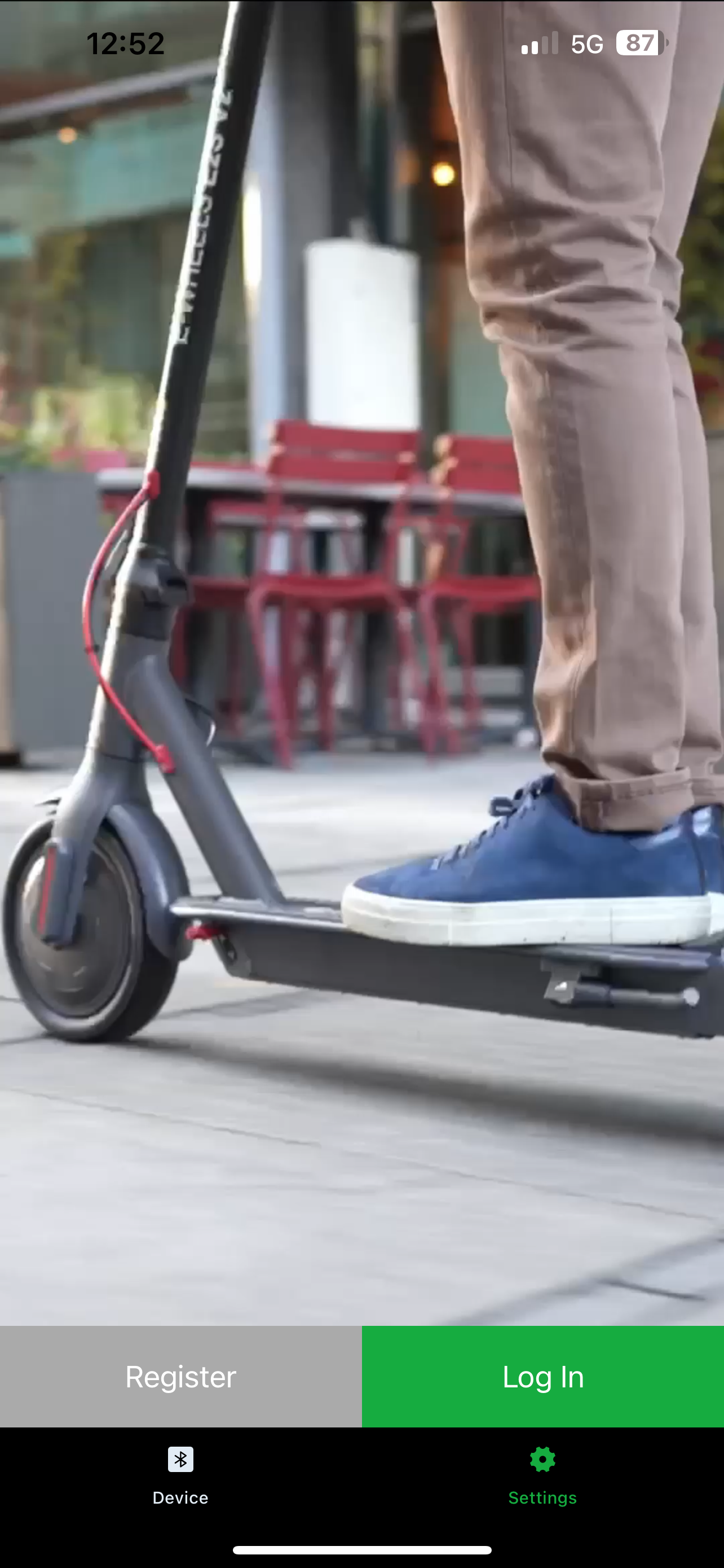 E-Wheels Plus &ndash; innlogging