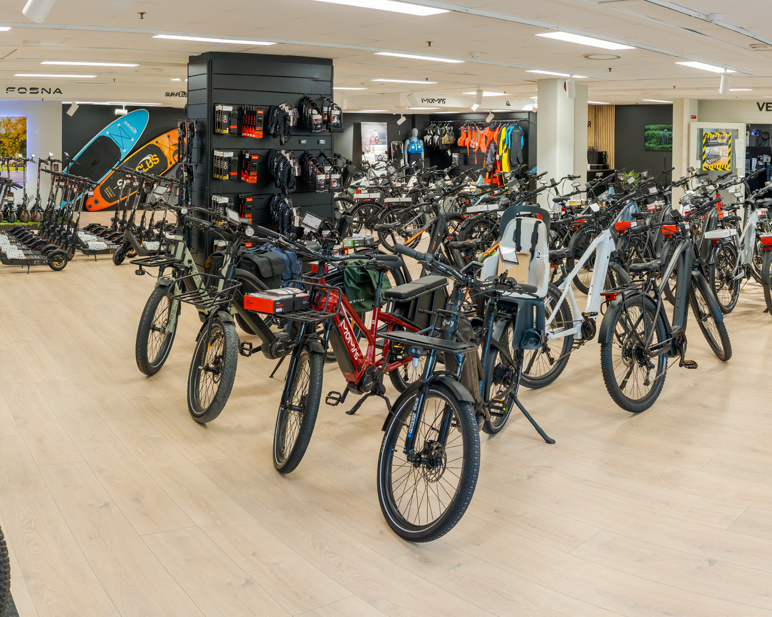 E-Wheels Alnabru – interiør og serviceområde (bilde 3)