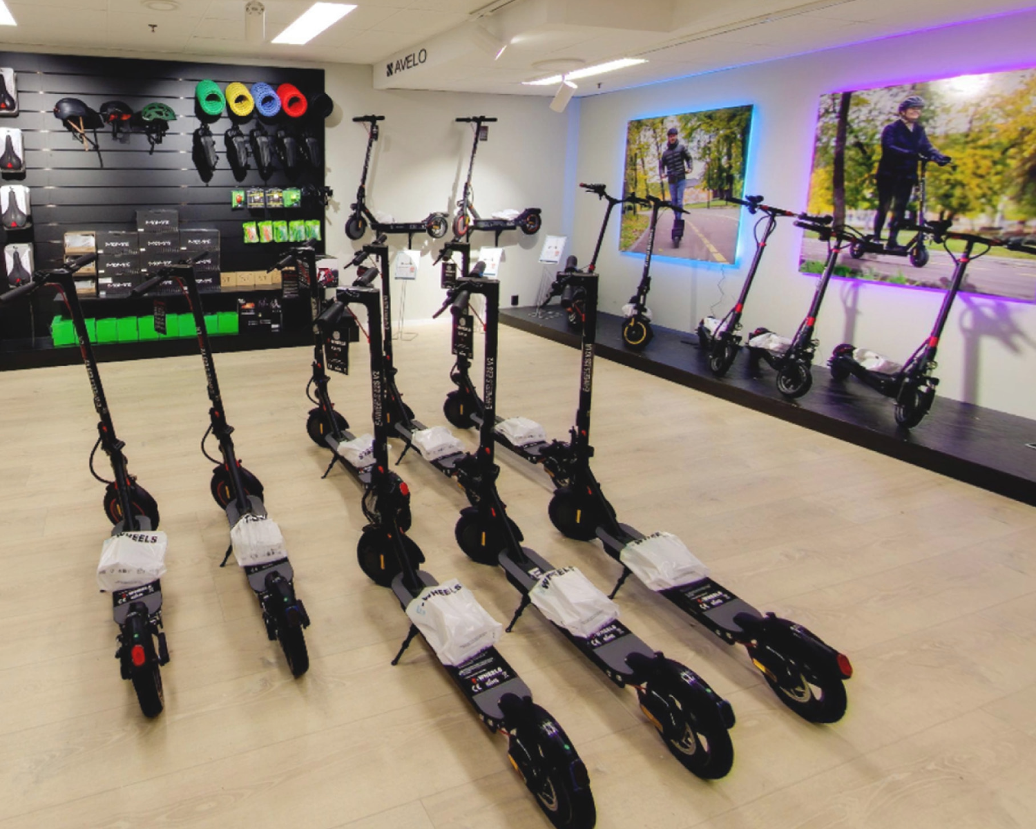 E-Wheels Alnabru &ndash; interi&oslash;r og serviceomr&aring;de (bilde 3)