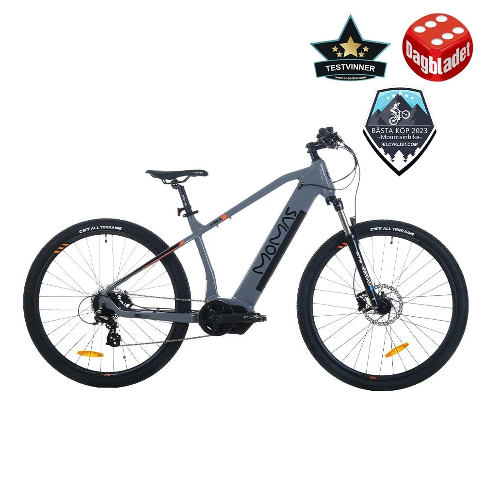 Momas Ultimate 80Nm - Elsykkel med 720 Wh batteri