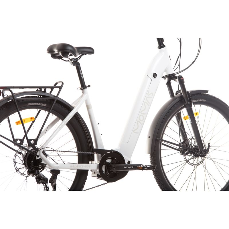 Momas Balance+ SUV 2026 - Hvit - M (630Wh EN50604 batteri, Digiwise display)