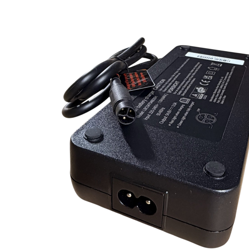 Lader (B) - 54.6V 3A (rund ladeport) -DPLC166V55-S