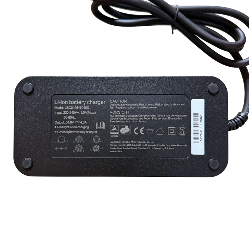 Lader (I) - 54.6V 2A