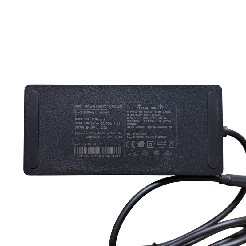 Lader (G) - 54.6V 2A Canbus - DPLC110V55-W - Balance Pro etc
