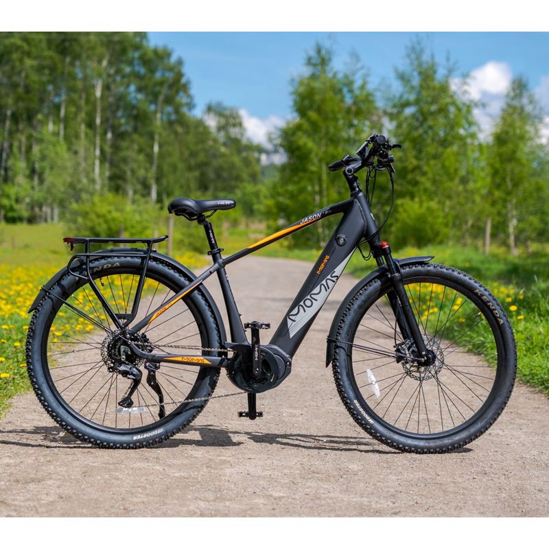 Momas Jason+ SUV 2026 - Svart - L (630Wh EN50604 batteri, Digiwise display)