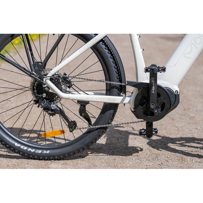 Momas Balance+ SUV 2026 - Hvit - S (630Wh EN50604 batteri, Digiwise display)