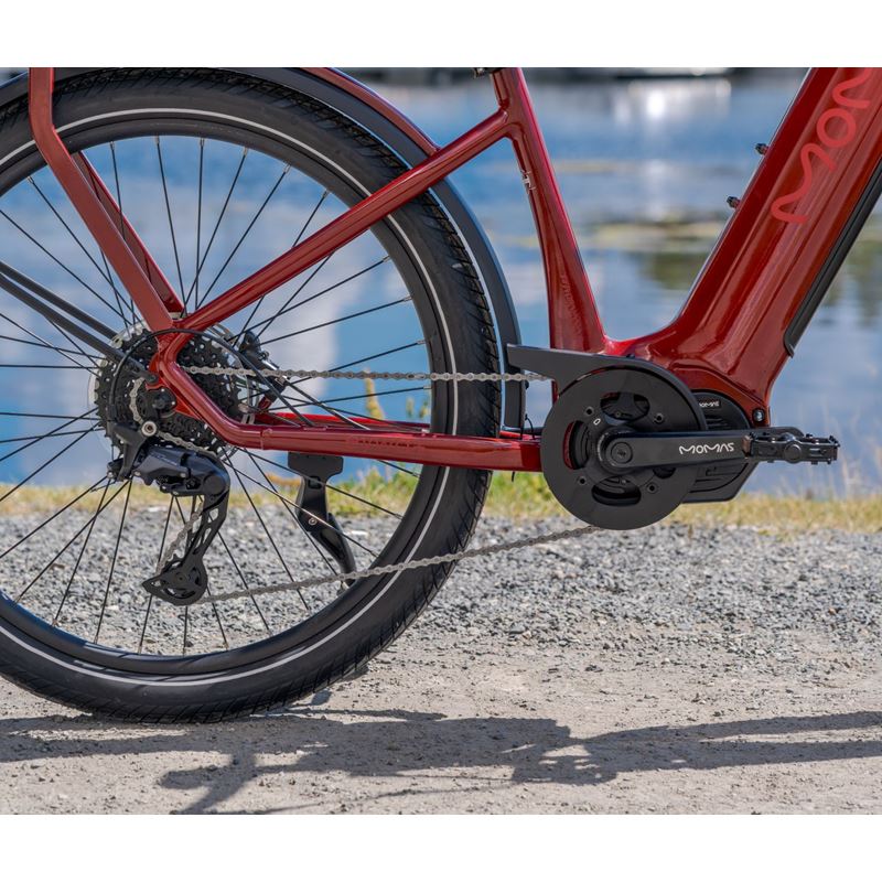 Momas Eywa+ 2026 - Rød - M (EN50604 batteri)