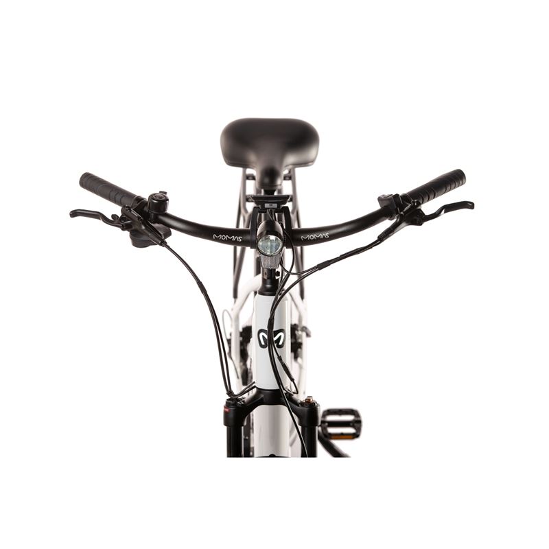 Momas Balance+ SUV 2026 - Hvit - M (630Wh EN50604 batteri, Digiwise display)