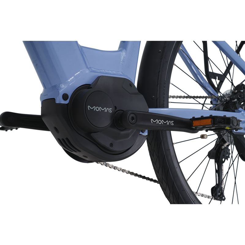 Momas Balance+ 2026 - Blue - M (EN50604 batteri, Digiwise display)