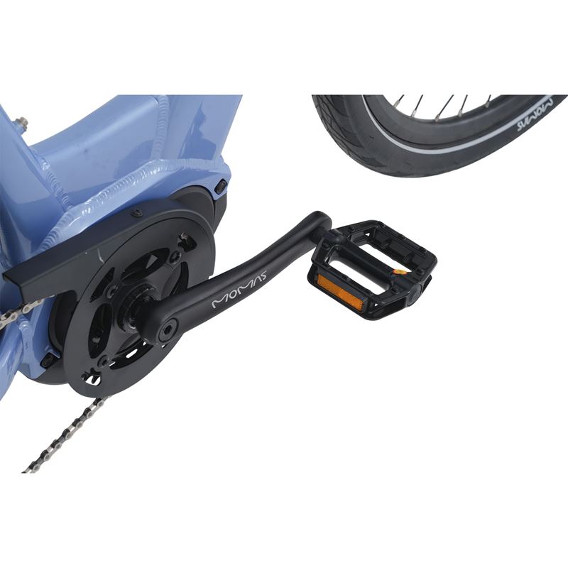 Momas Balance+ 2026 - Blue - M (EN50604 batteri, Digiwise display)