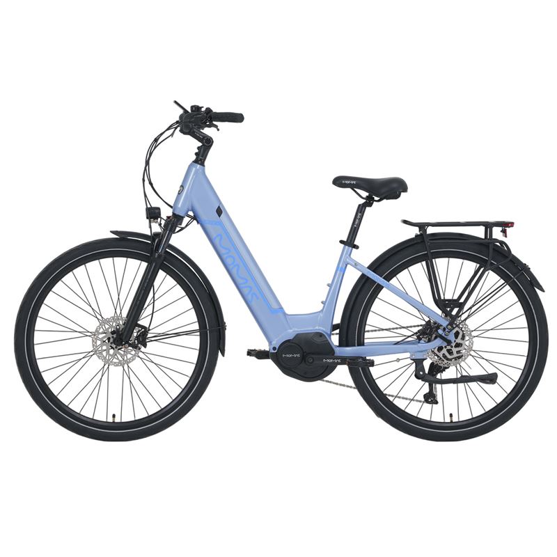 Momas Balance+ 2026 - Blue - M (EN50604 batteri, Digiwise display)