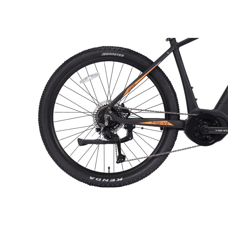 Momas Jason+ 2026 - Svart - L (EN50604 batteri, Digiwise display)