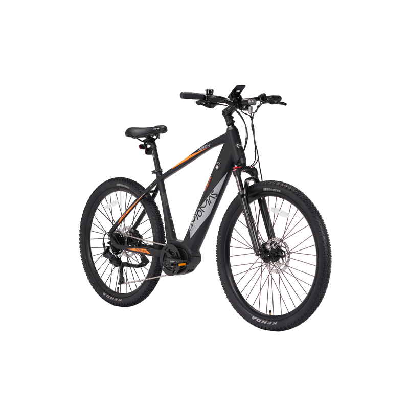 Momas Jason+ 2026 - Svart - L (EN50604 batteri, Digiwise display)