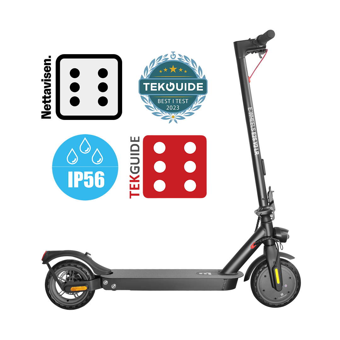 E-Wheels E2S V2 Long Range+ Pfri Grå