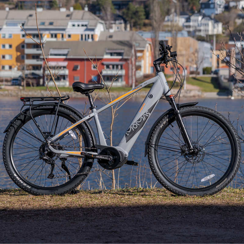 Momas Jason+ SUV 2026 - Grå - L (630Wh EN50604 batteri, Digiwise display)