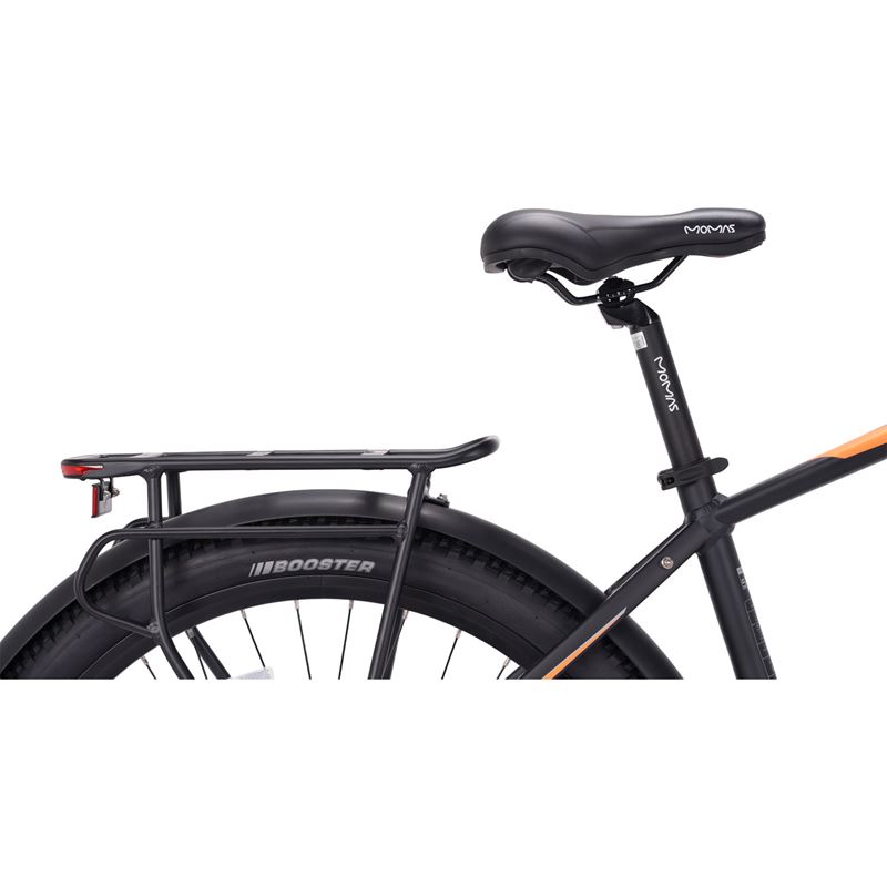 Momas Jason+ SUV 2026 - Svart - M (630Wh EN50604 batteri, Digiwise display)