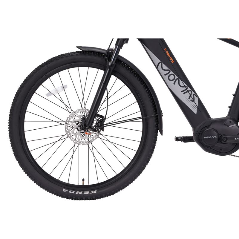 Momas Jason+ SUV 2026 - Svart - M (630Wh EN50604 batteri, Digiwise display)