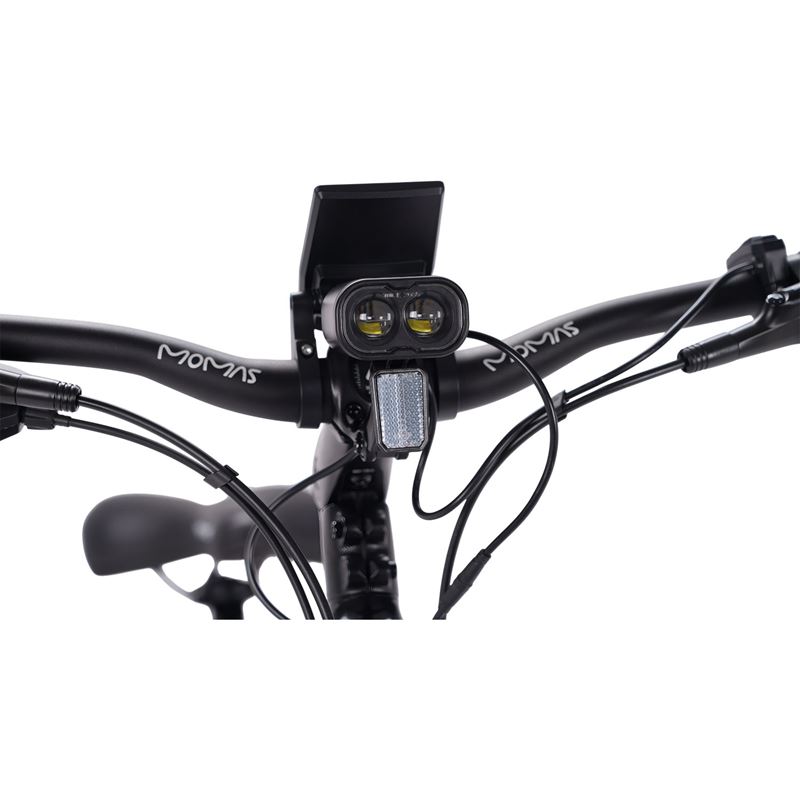 Momas Jason+ SUV 2026 - Svart - M (630Wh EN50604 batteri, Digiwise display)