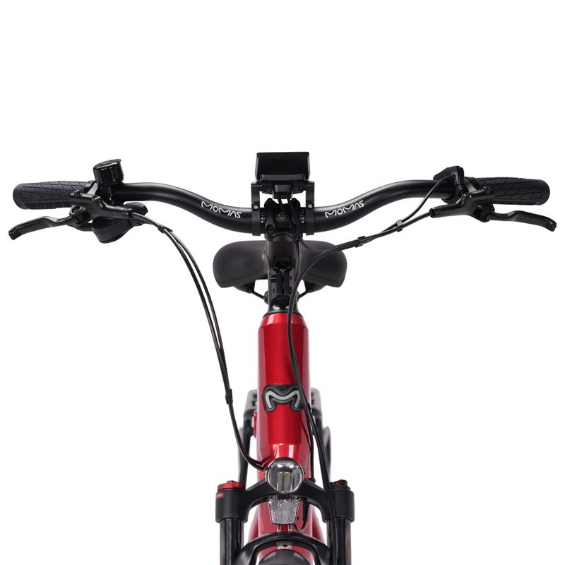 Momas Balance+ 2026 - Rød - M (EN50604 batteri, Digiwise display)