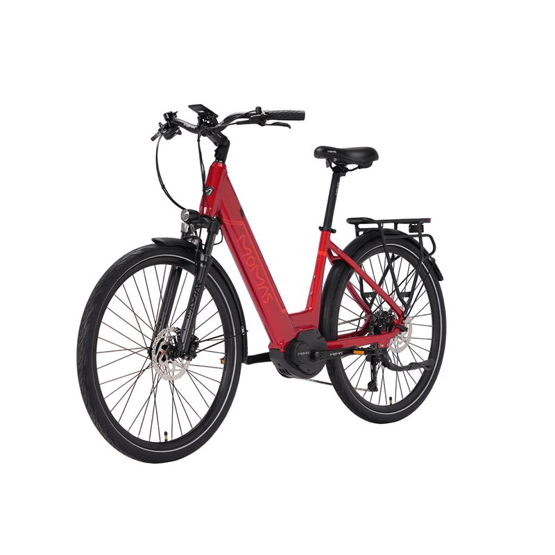 Momas Balance+ 2026 - Rød - S (EN50604 batteri, Digiwise display)
