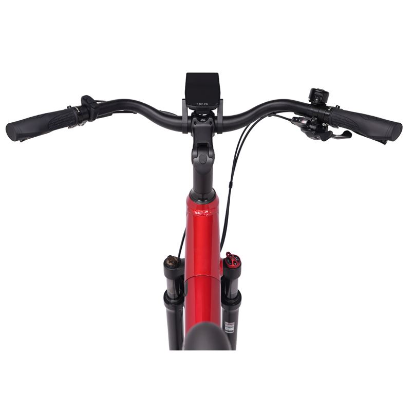 Momas Balance+ 2026 - Rød - M (EN50604 batteri, Digiwise display)