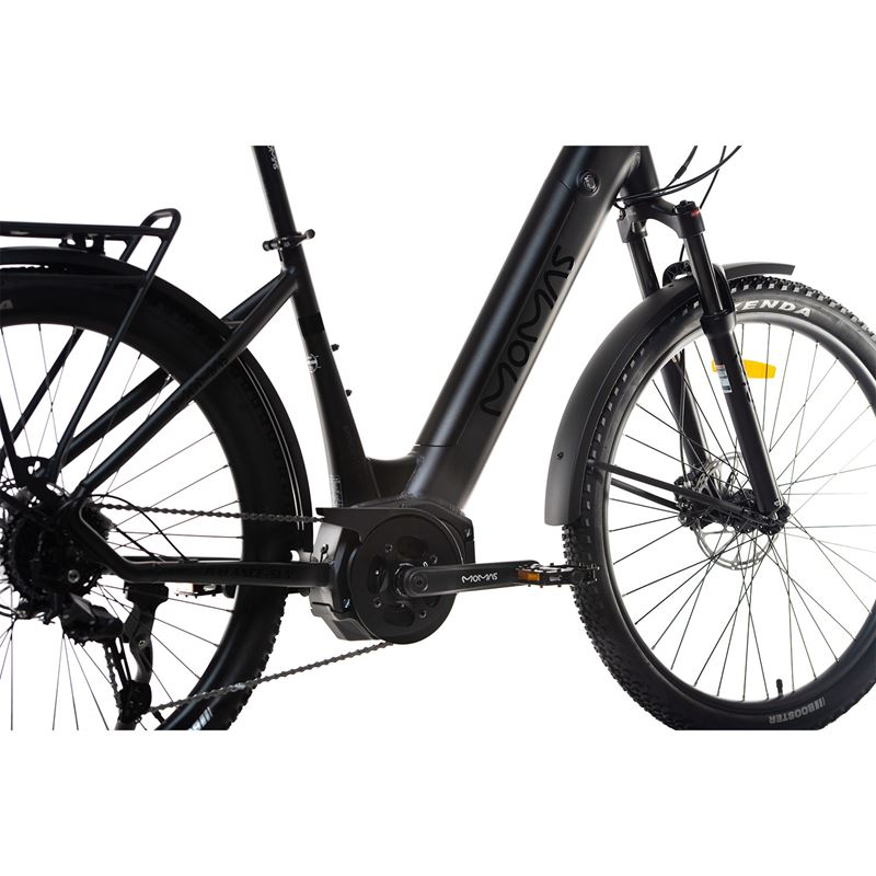 Momas Balance+ SUV 2026 - Svart - S (630Wh EN50604 batteri, Digiwise display)