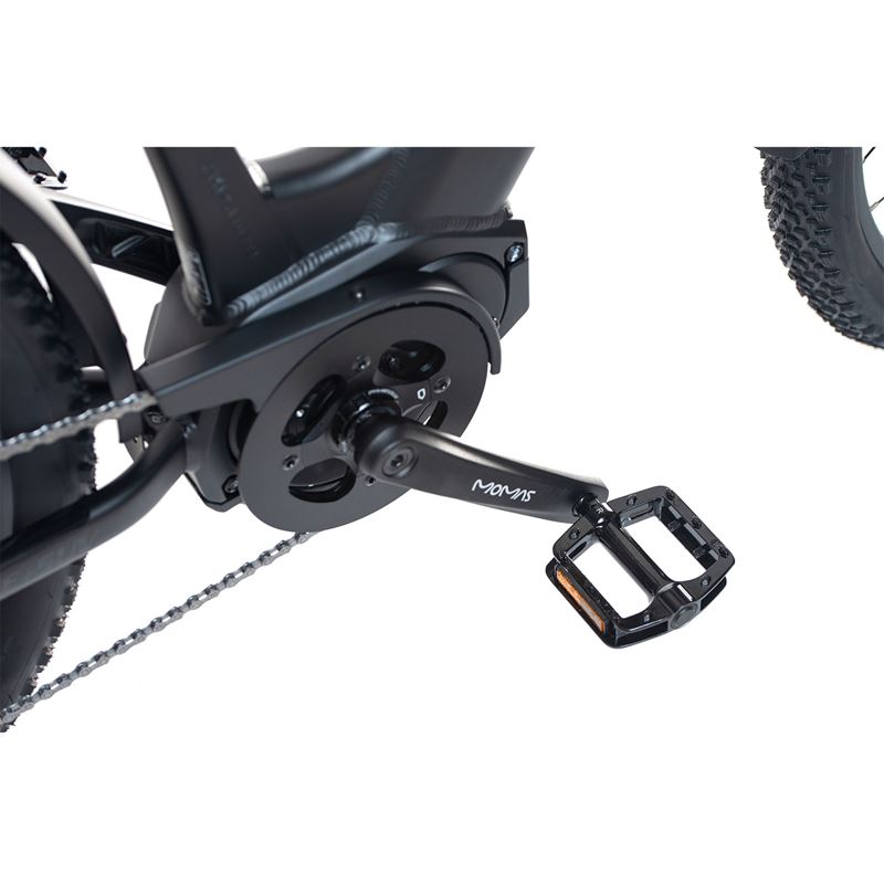 Momas Balance+ SUV 2026 - Svart - S (630Wh EN50604 batteri, Digiwise display)