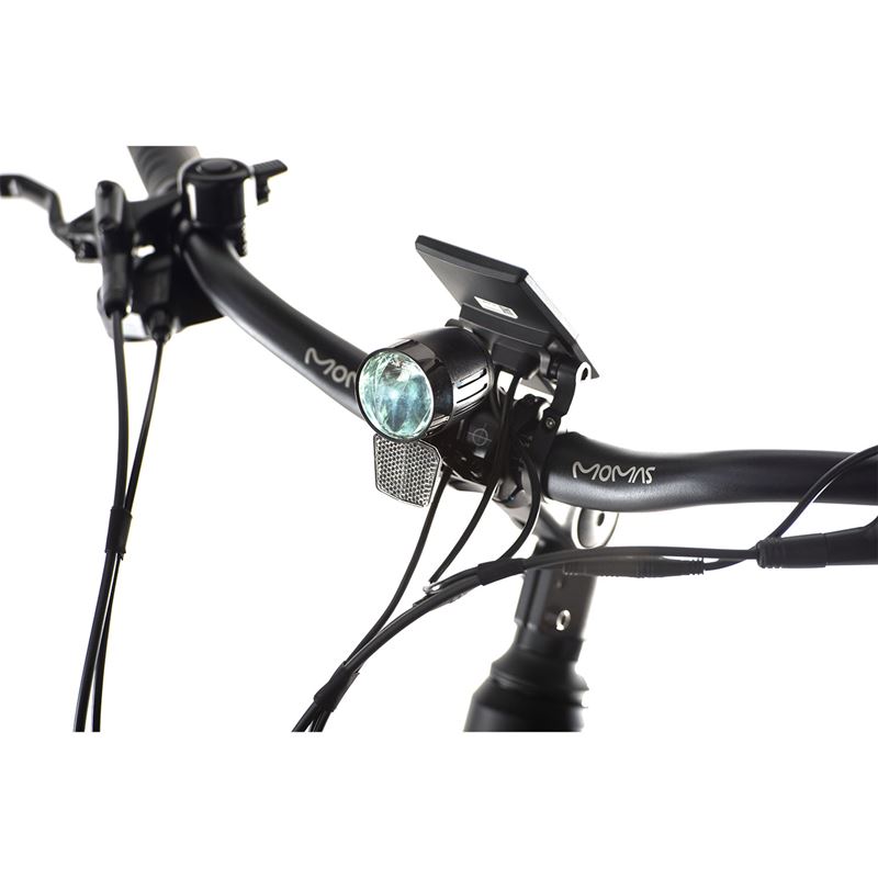 Momas Balance+ SUV 2026 - Svart - S (630Wh EN50604 batteri, Digiwise display)