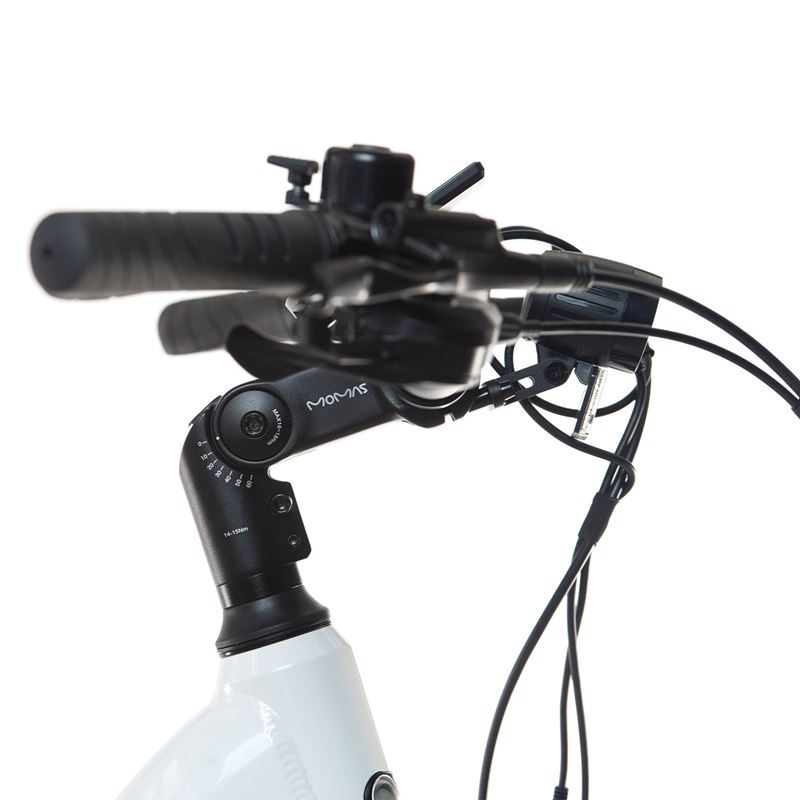 Momas Balance+ SUV 2026 - Hvit - M (630Wh EN50604 batteri, Digiwise display)