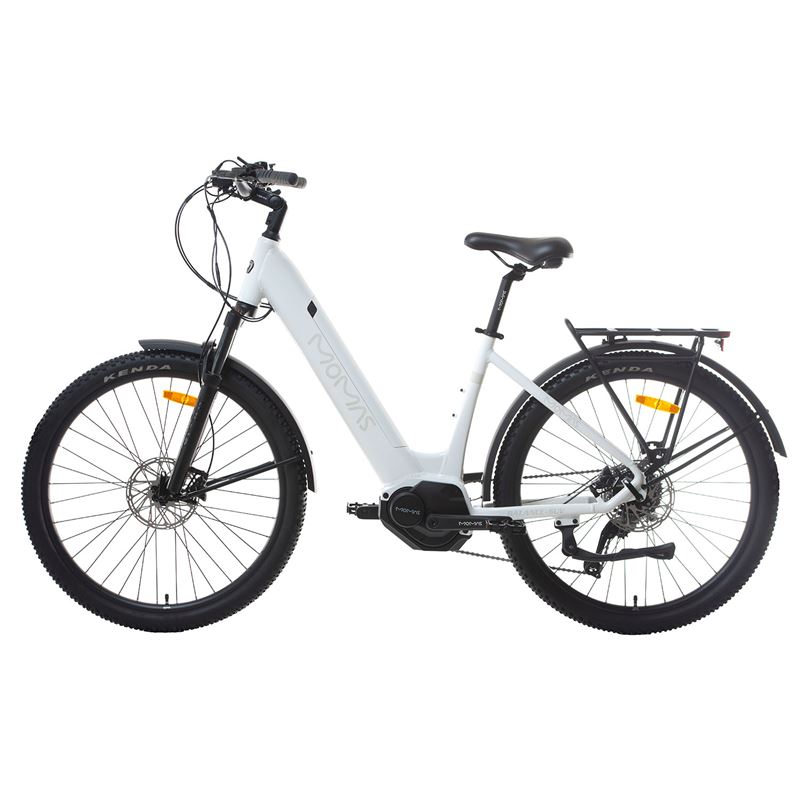 Momas Balance+ SUV 2026 - Hvit - M (630Wh EN50604 batteri, Digiwise display)