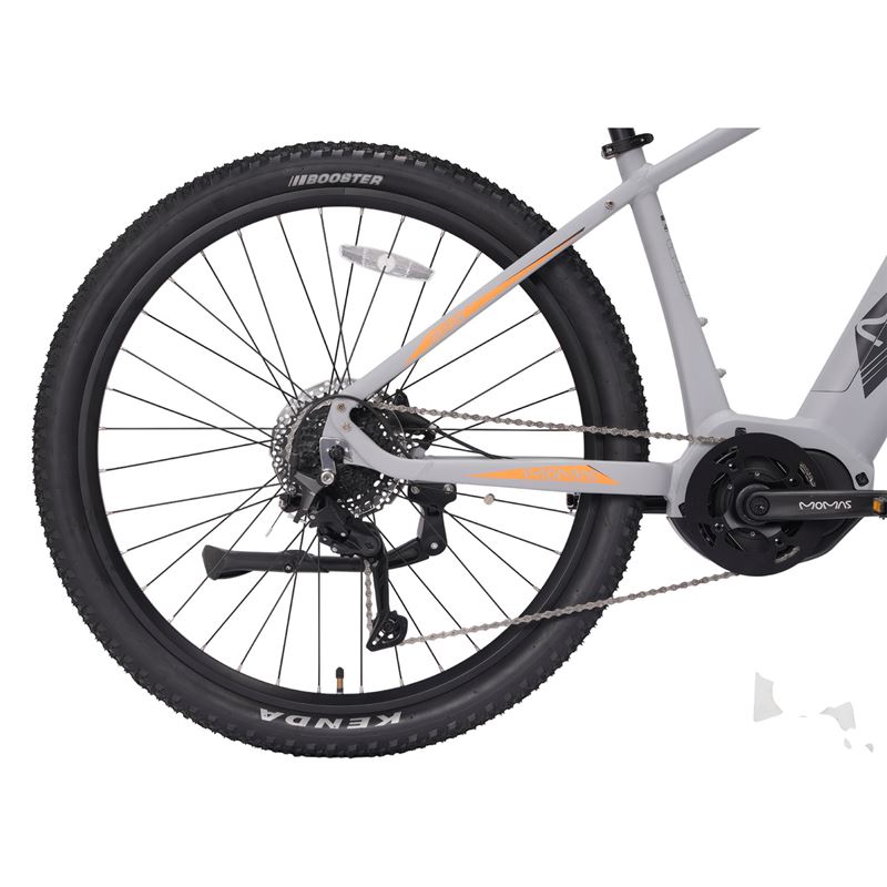 Momas Jason+ 2026 - Grå - L (EN50604 batteri, Digiwise display)