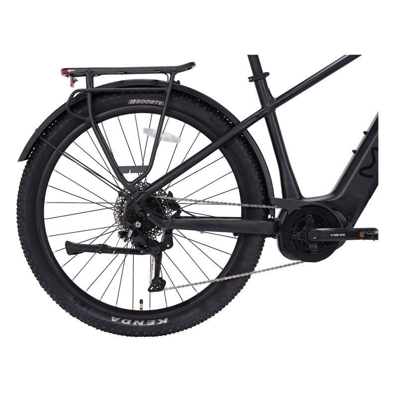 Momas Jason+ SUV 2026 - Svart - M (630Wh EN50604 batteri, Digiwise display)