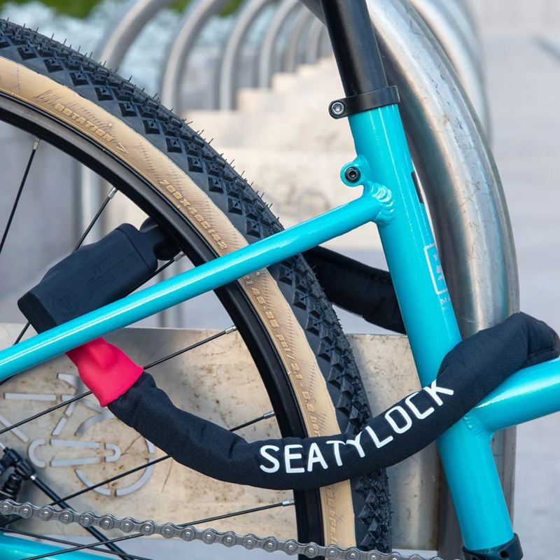Seatylock - Viking Kjettinglås Silver 140cm