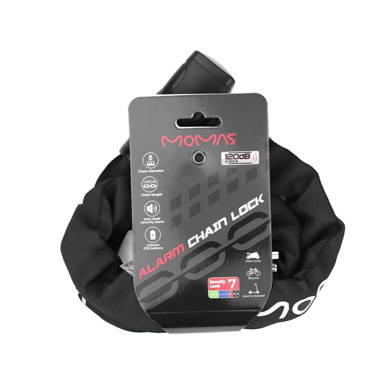 Momas kjettinglås med alarm
