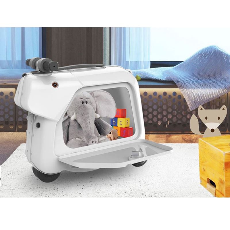 Blå - Airwheel SQ3 El-koffert for barn