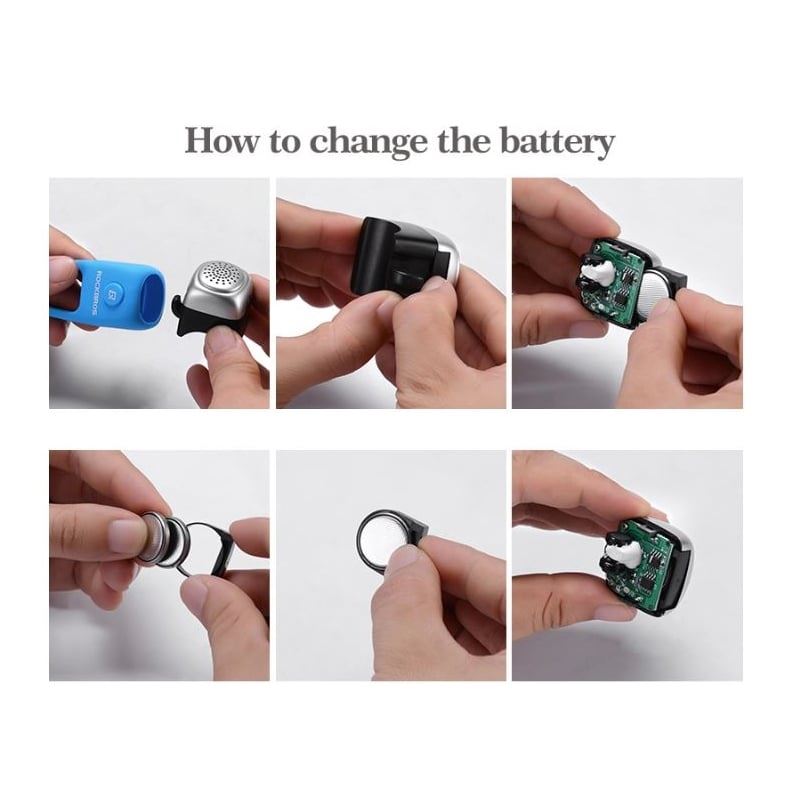 ROCKBROS El-Ringeklokke Gr&#248;nn